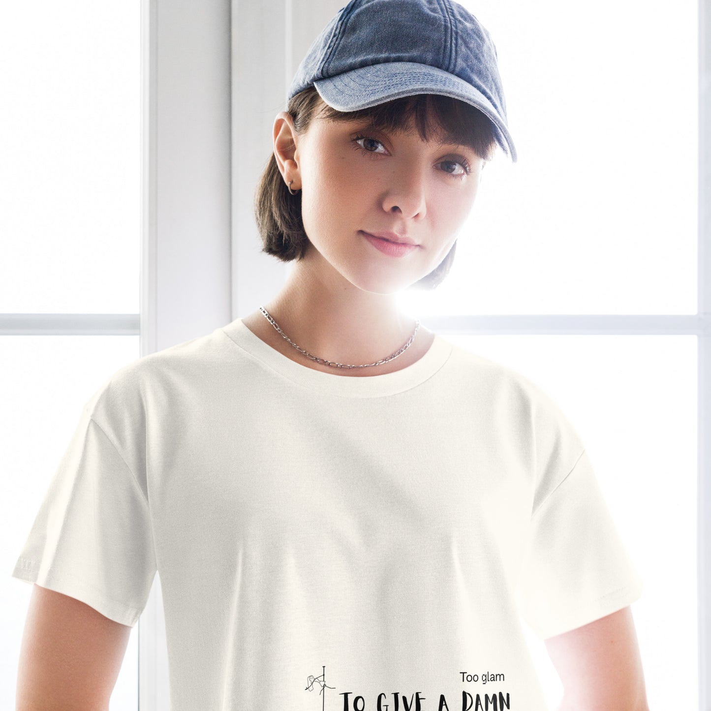 Trendy women’s crop top with a striking pole dance graphic, designed for comfort and style during workouts or casual outings.
