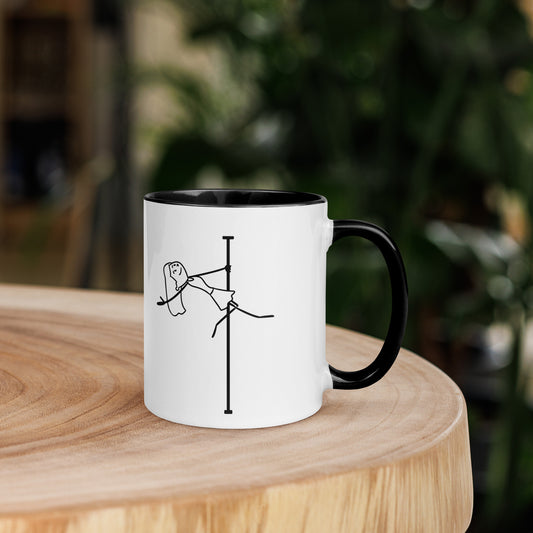 Vibrant pole dance graphic perfect for studio, events, or lifestyle merch.