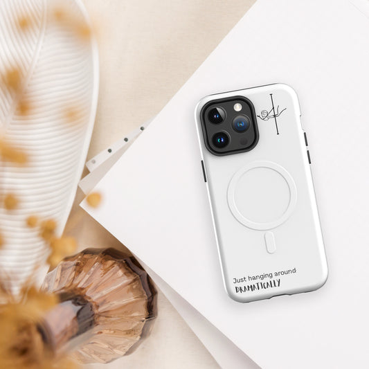 Protective iPhone tough case with a striking pole dance graphic, combining durability and personality for pole dance lovers.