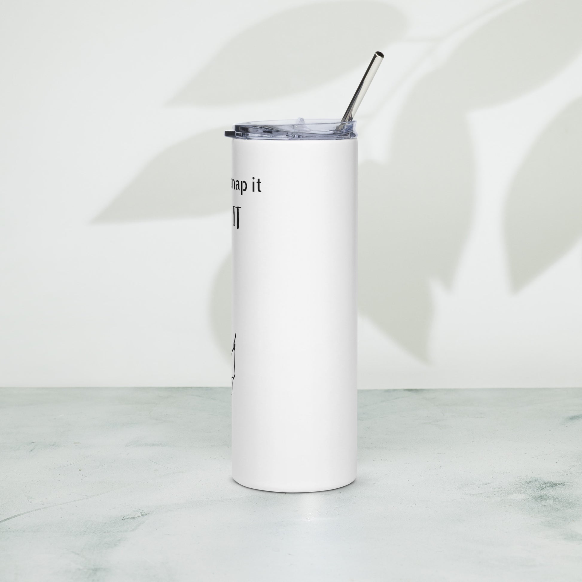 Pole dance stainless steel tumbler, perfect for keeping drinks hot or cold on the go.